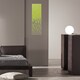 preview thumbnail 5 of 7, Adam Schwoeppe 'Green Pixelated Clock' Surreal Wall Clock on Acrylic