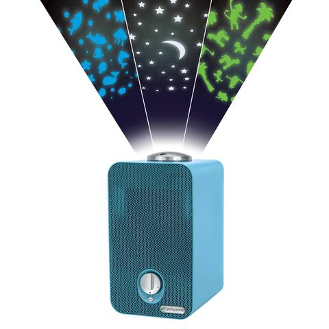 GermGuardian Blue 11-inch 4-in-1 HEPA Air Purifier with UV Sanitizer, Odor Reduction and Projector