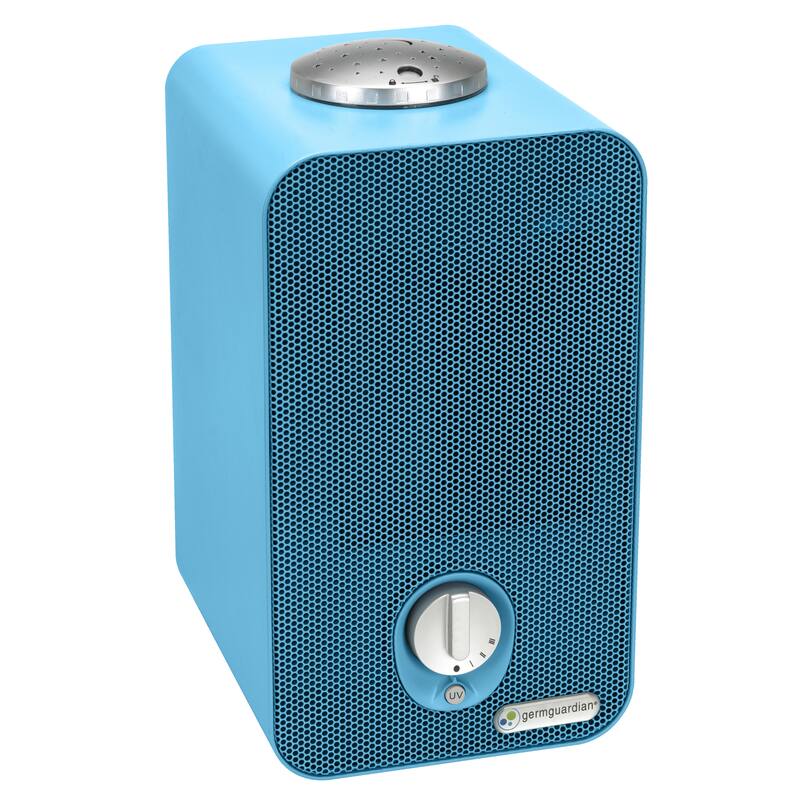 GermGuardian Blue 11-inch 4-in-1 HEPA Air Purifier with UV Sanitizer, Odor Reduction and Projector
