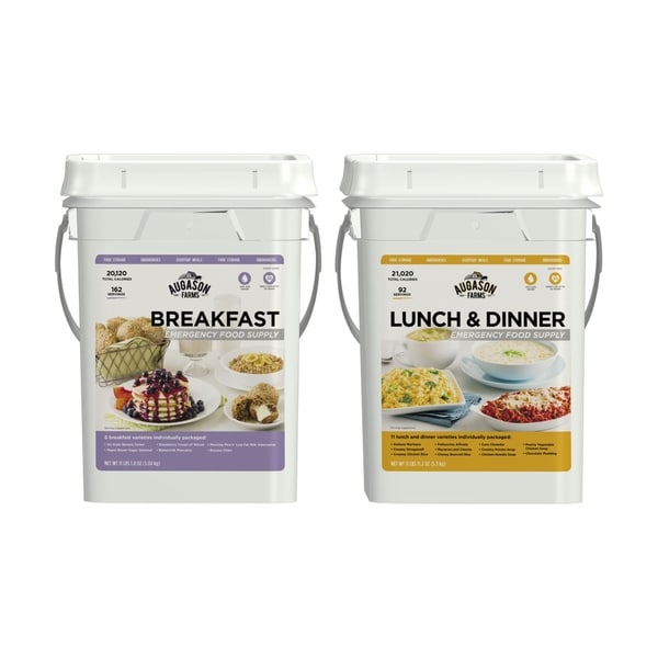 Augason Farms Breakfast, Lunch, and Dinner Combo Pail Kit - Free ...