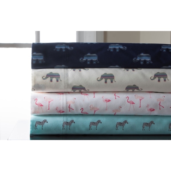 Whimsical Print 300 Thread Count Cotton Sheet Set