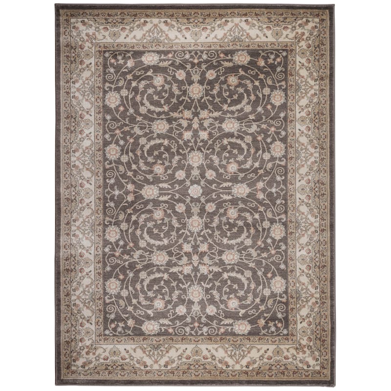 Admire Home Living Gallina Traditional Botanical Area Rug