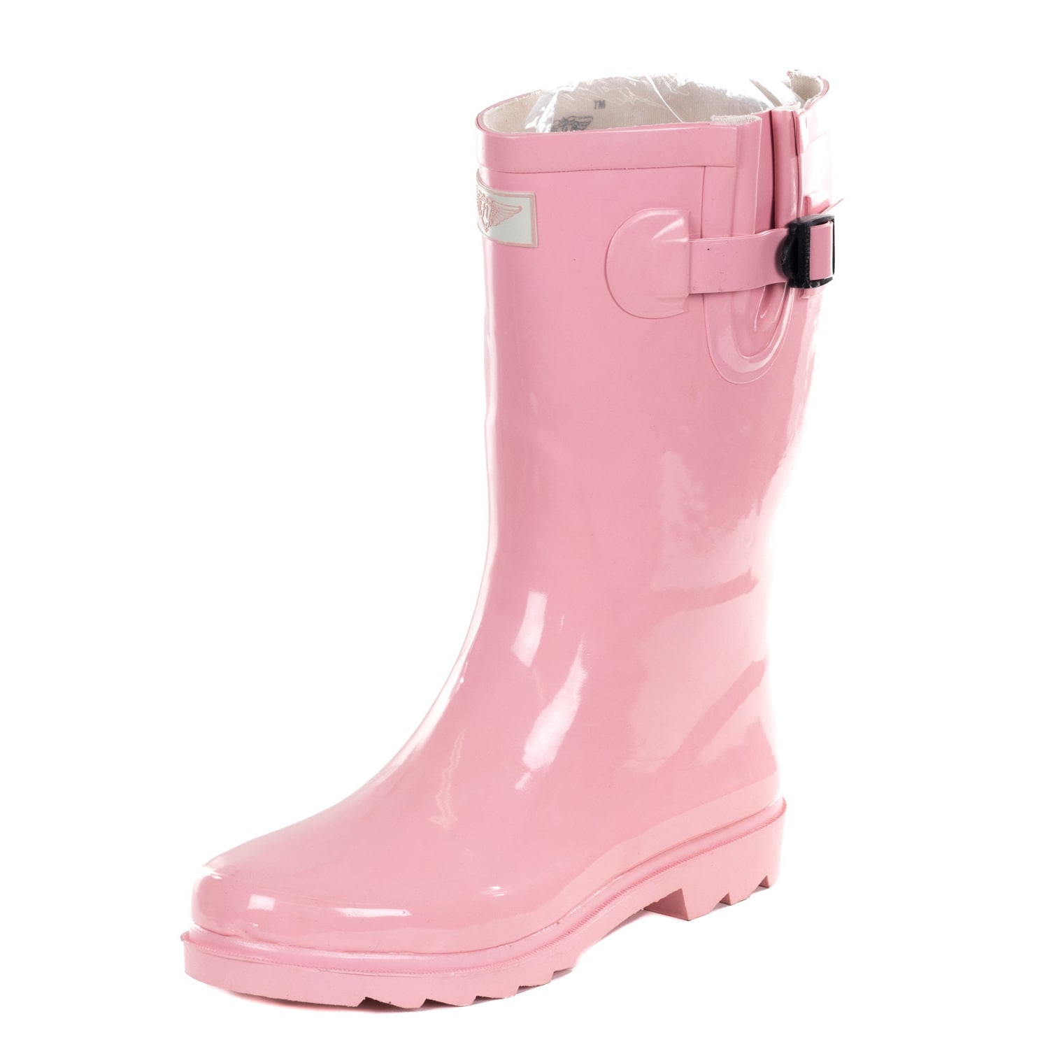 Womens pink rubber boots Outlet