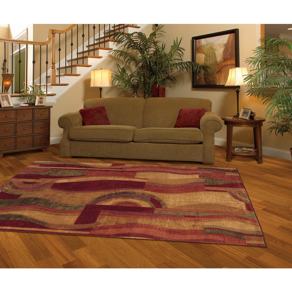 Pine Canopy Coronado Abstract Area Rug - 7'6 x 10'