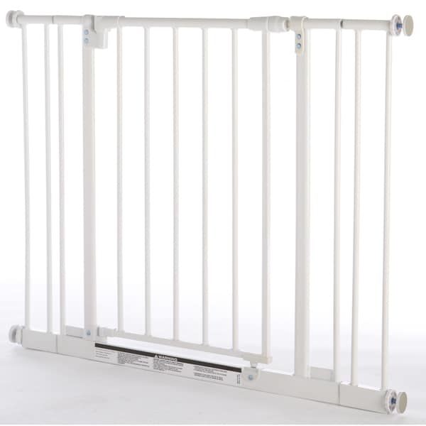 Shop North States White Steel Easy Close Pet Gate - Free Shipping Today