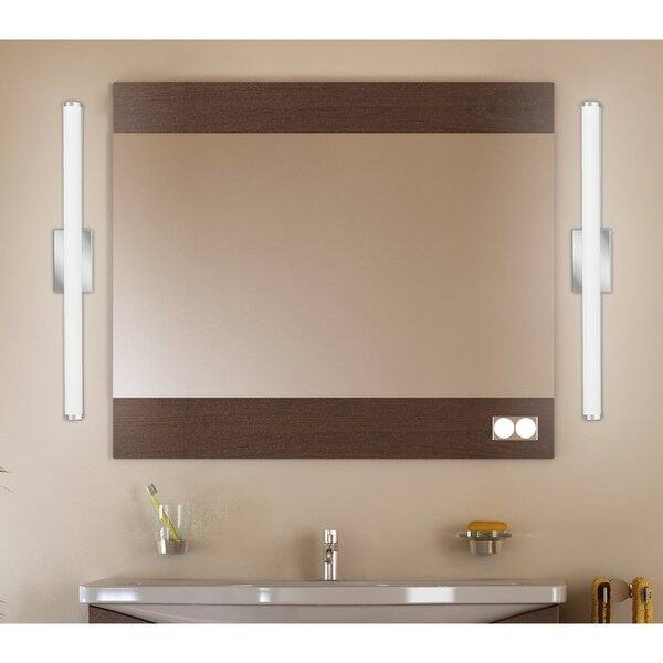 Lithonia Led Bathroom Lighting lithonia lighting contemporary cylinder 3 foot chrome 3k led Lithonia Led Bathroom Lighting lithonia lighting contemporary cylinder 3 foot chrome 3k led