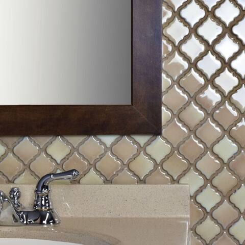 Buy Brown Arabesque Floor Tiles Online At Overstock Our Best