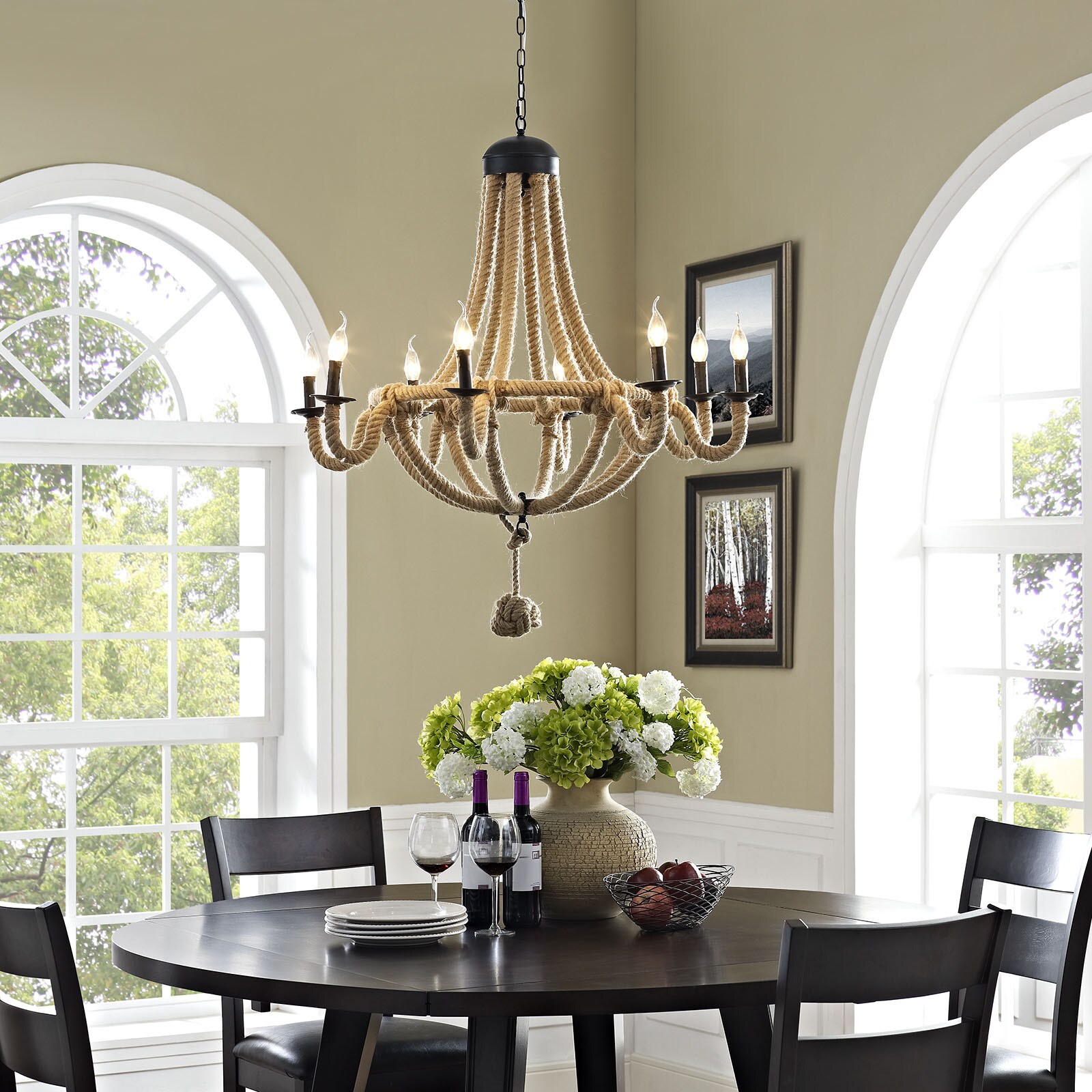Modway Coronet Chandelier (Brown) - Chandeliers For Bedrooms by Overstock.com