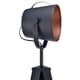 preview thumbnail 4 of 3, Teamson Home - Artiste Tripod Floor Lamp With Shade - Black & Rose Gold Finish