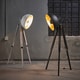 preview thumbnail 2 of 2, Teamson Home - Fascino Tripod Floor Lamp - White