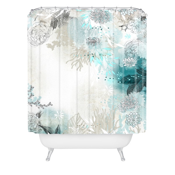 Iveta Abolina Seafoam Shower Curtain