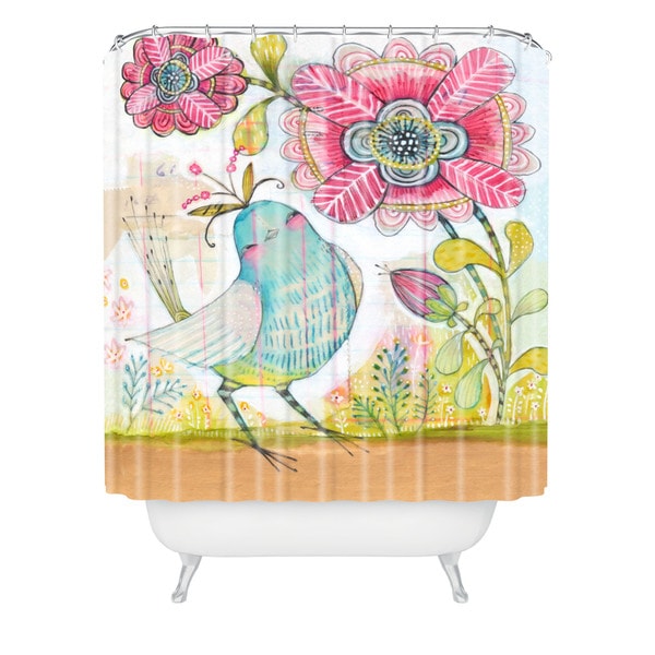 Cori Dantini I Love You More Shower Curtain