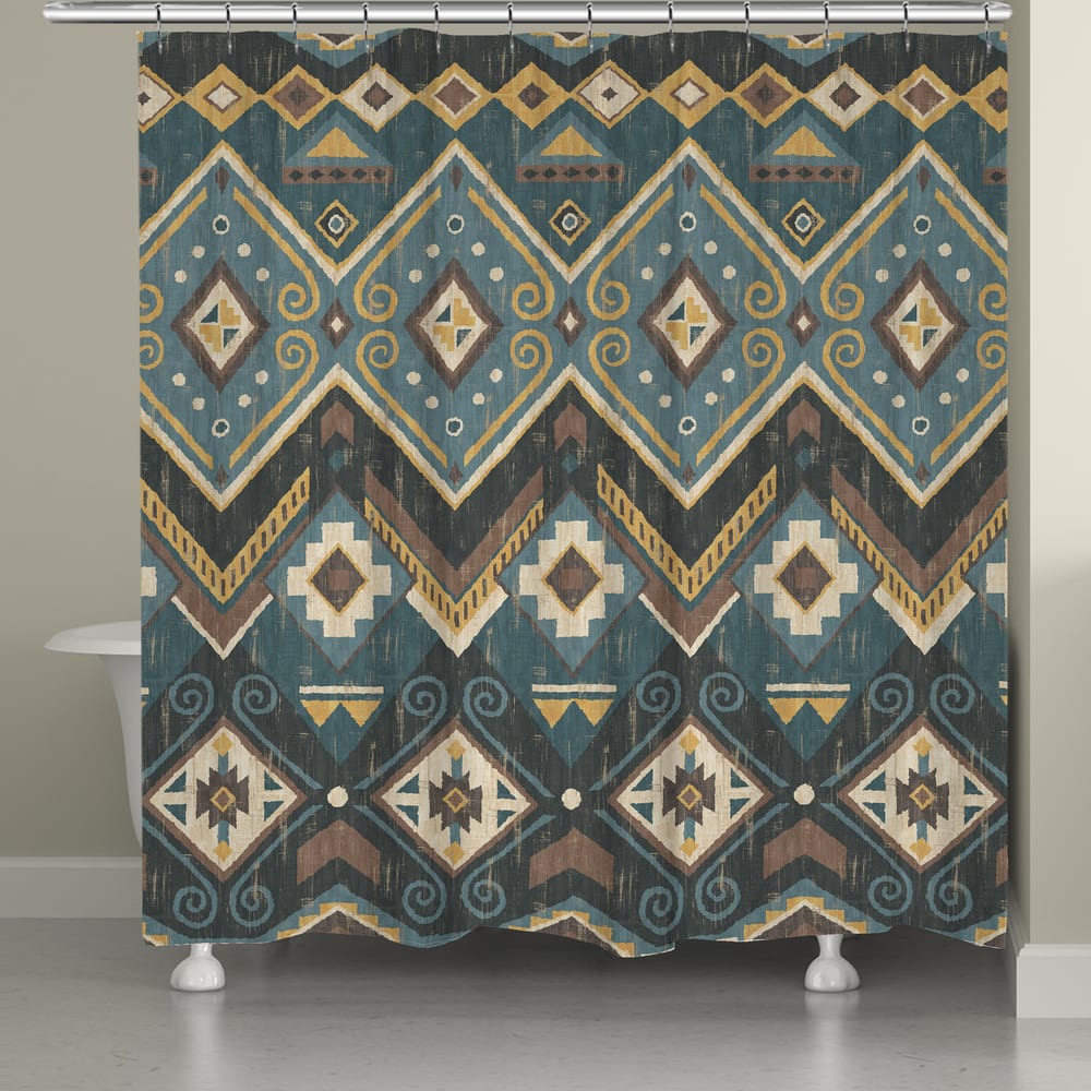 Laural Home Albuquerque 71" x 72" Shower Curtain