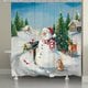 preview thumbnail 1 of 4, Laural Home Letter to Santa Shower Curtain