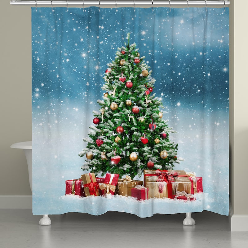 Laural Home Winter Wonderland Shower Curtain