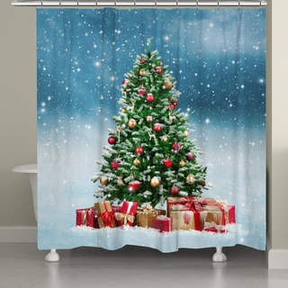 Holiday Shower Curtains - Overstock.com - Vibrant Fabric Bath Curtains