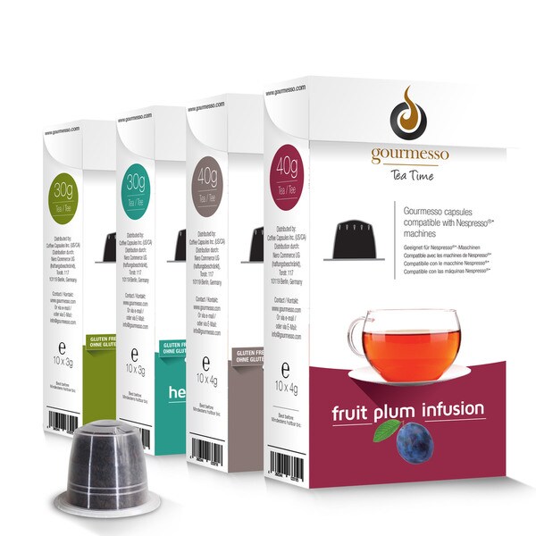 Download Shop Gourmesso Tea Bundle with 50-200 Nespresso Compatible ...