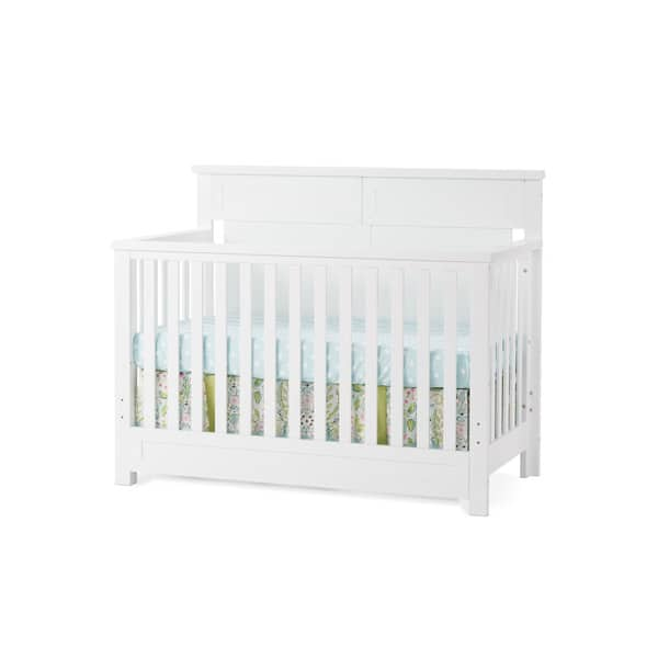 slide 2 of 5, Child Craft Abbott Matte White 4-in-1 Lifetime Convertible Crib