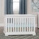 preview thumbnail 6 of 7, Kayden 4-in-1 Matte White Convertible Crib