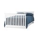 preview thumbnail 9 of 7, Kayden 4-in-1 Matte White Convertible Crib