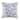 Laura Ashley Charlotte Blue Cotton 16-inch Decorative Pillow