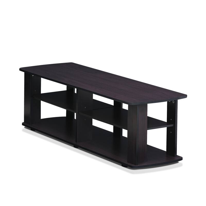 Porch & Den Cuchara THE Entertainment Center TV Stand - Dark Walnut