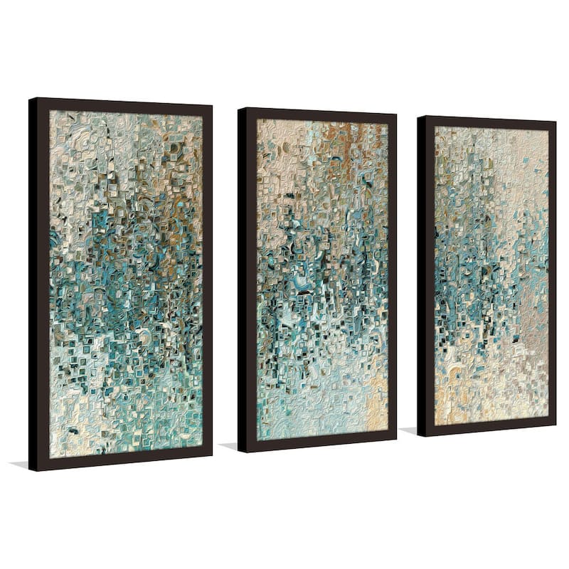 Mark Lawrence "Romans 8 39 Max" Framed Plexiglass Wall Art Set of 3