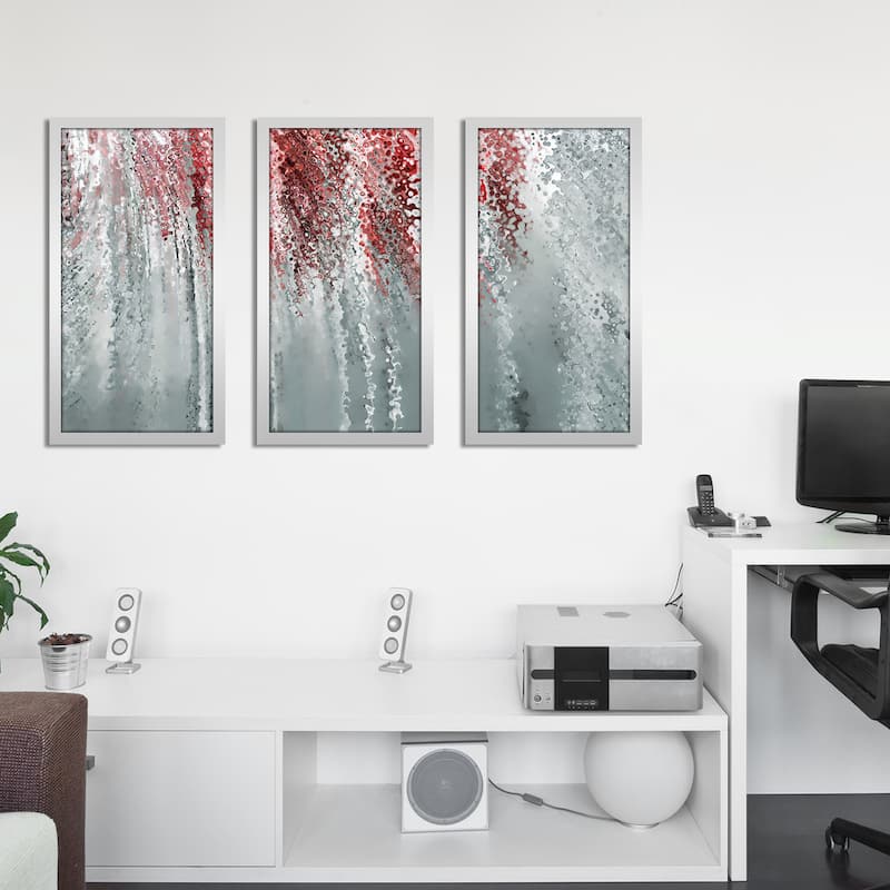 Mark Lawrence "Colossians 4 6 Max" Framed Plexiglass Wall Art Set of 3