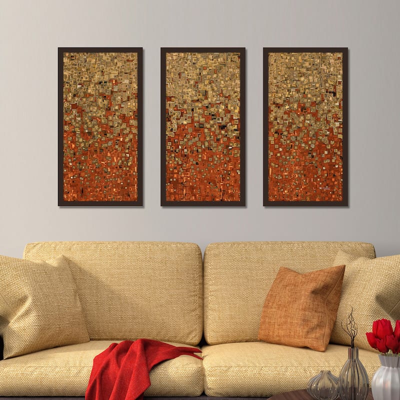 Mark Lawrence "1 Corinthians 10 13 Max" Framed Plexiglass Wall Art Set of 3