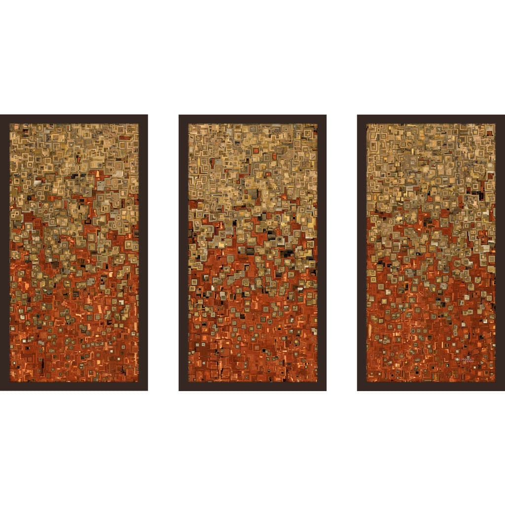 Mark Lawrence "1 Corinthians 10 13 Max" Framed Plexiglass Wall Art Set of 3