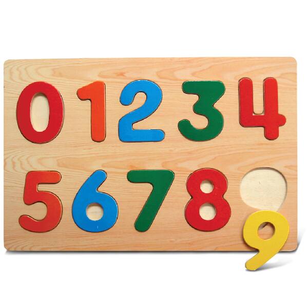 Shop Puzzled Numbers And Letters Wooden Small Educational Raised Puzzle Overstock 12851266