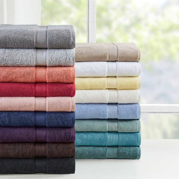 Madison Park Signature 800 GSM Cotton 8-piece Towel Set - 30x54" (2)