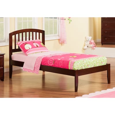 Richmond Twin XL Platform Bed in Walnut