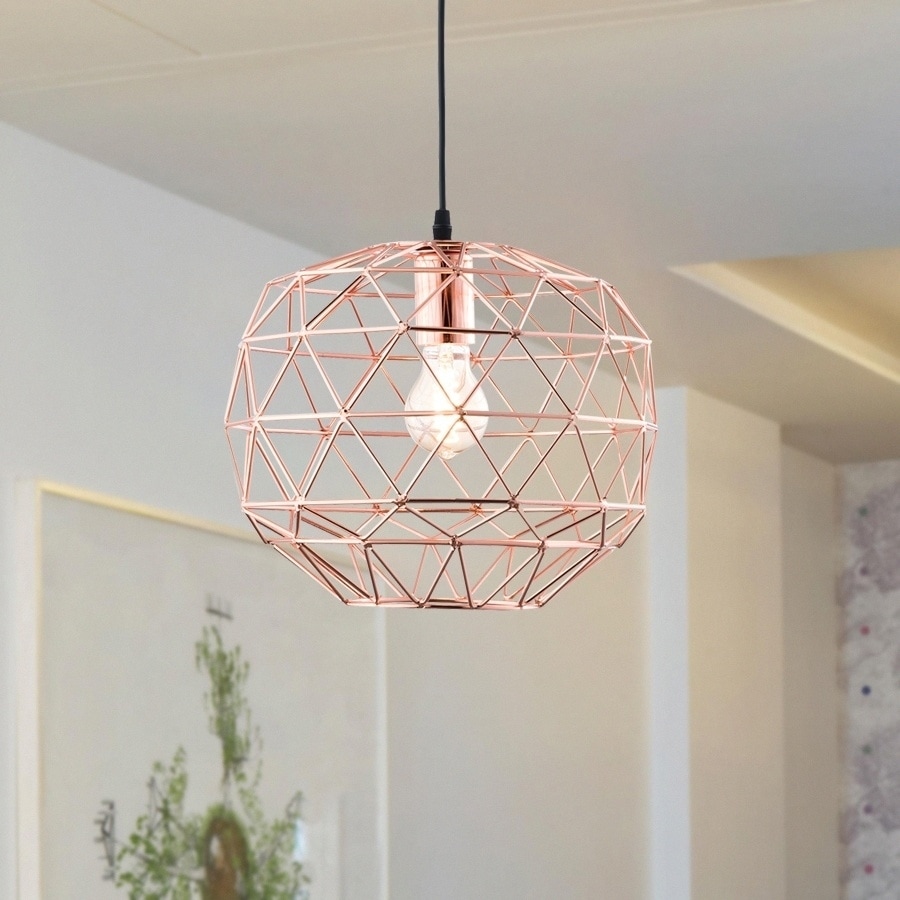 rose gold ceiling lamp