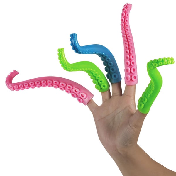 Toysmith 1001 Squidgits Toy Assorted Colors