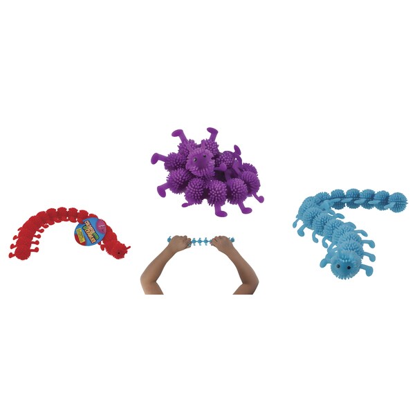 Toysmith 8524 Colorful Crawlies Toys Assorted Colors
