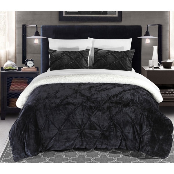 black quilt set queen