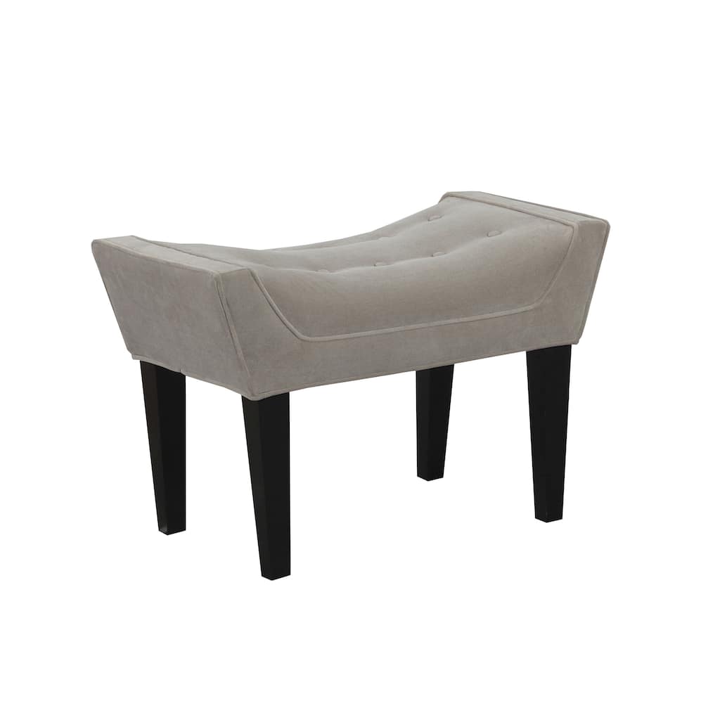 Maddie Button Tufted Single Bench