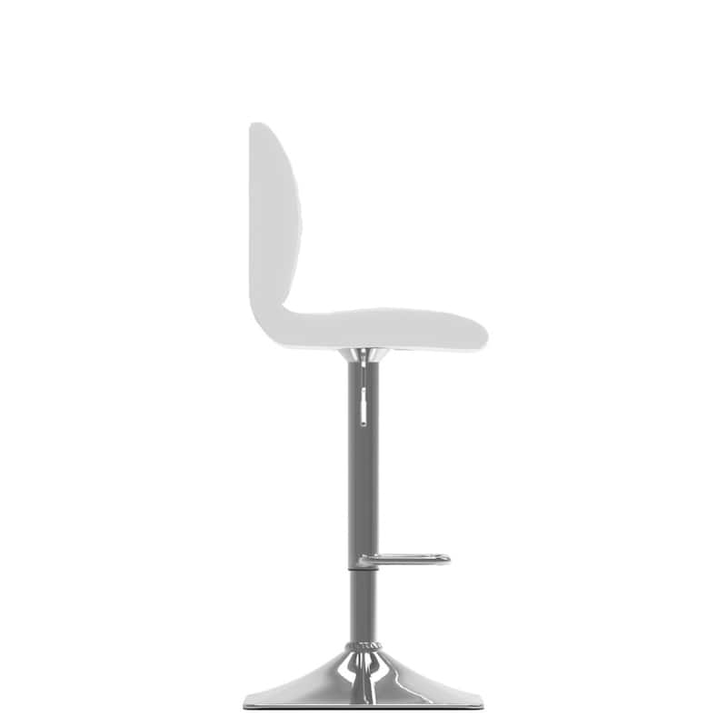 Set of 2 Hudson Adjustable Bar Stools with Swivel Seat