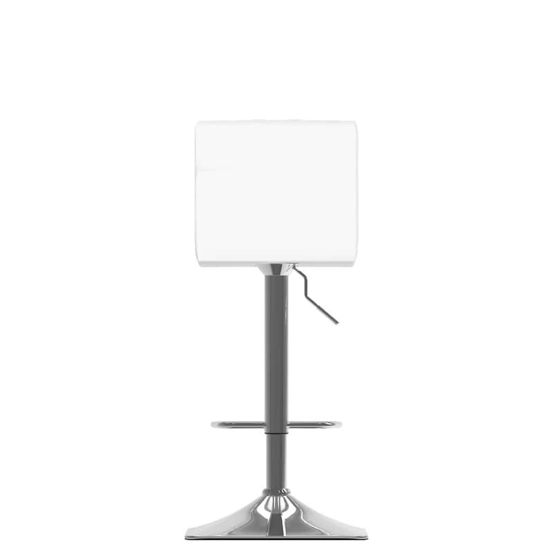 Set of 2 Hudson Adjustable Bar Stools with Swivel Seat