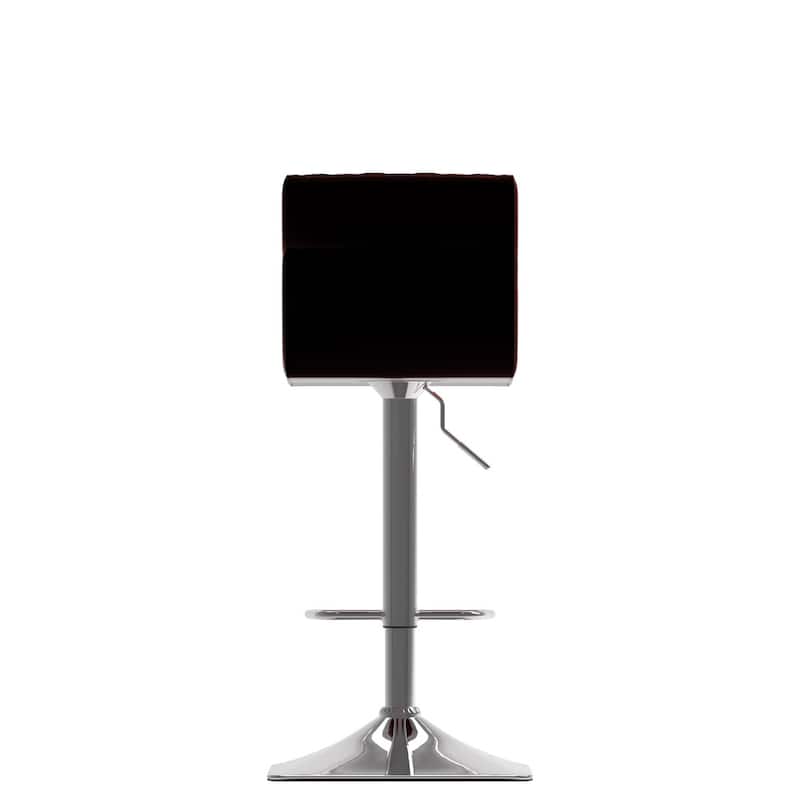 Set of 2 Hudson Adjustable Bar Stools with Swivel Seat