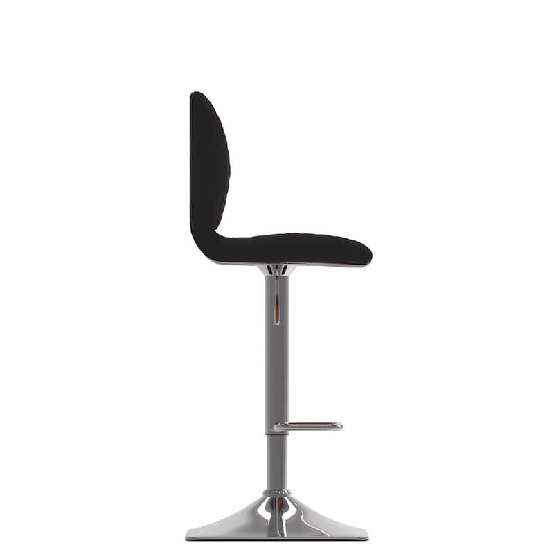 Set of 2 Hudson Adjustable Bar Stools with Swivel Seat