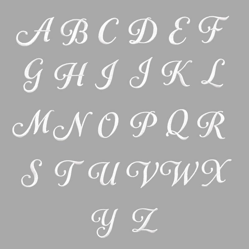 Gracewood Hollow John Turkish Cotton Set of 2 Grey Hand Towels with White Script Monogr