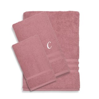 Authentic Hotel and Spa Omni Turkish Cotton Terry 3-piece Tea Rose Bath ...