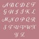 preview thumbnail 3 of 27, Authentic Hotel and Spa Omni Turkish Cotton Terry Set of 2 Tea Rose Hand Towels with White Script Monogrammed Initial