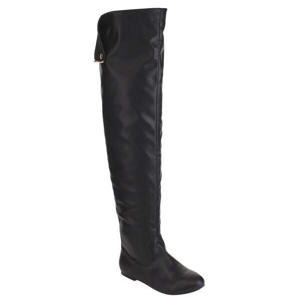 nature breeze over the knee boots