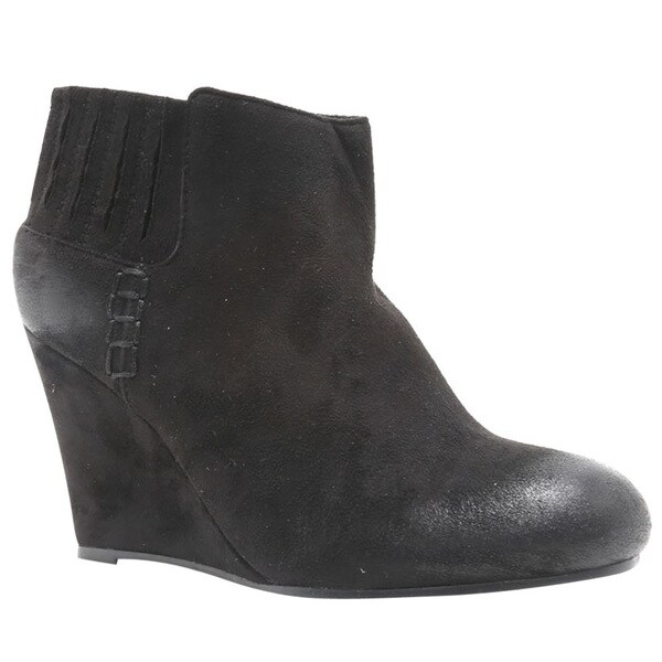 qupid wedge booties