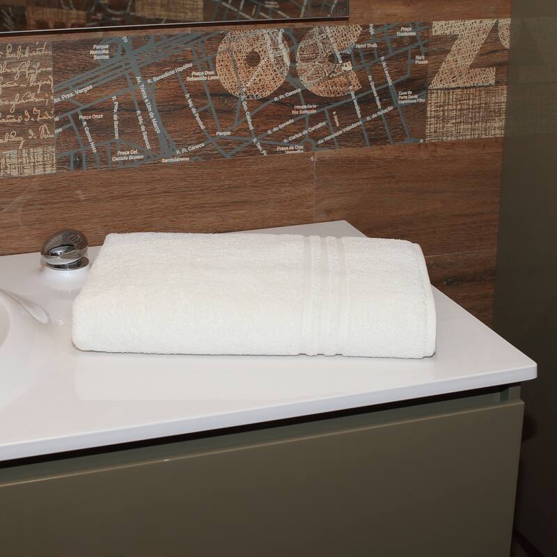 Authentic Hotel and Spa Omni Turkish Cotton Terry Oversized Bath Sheet