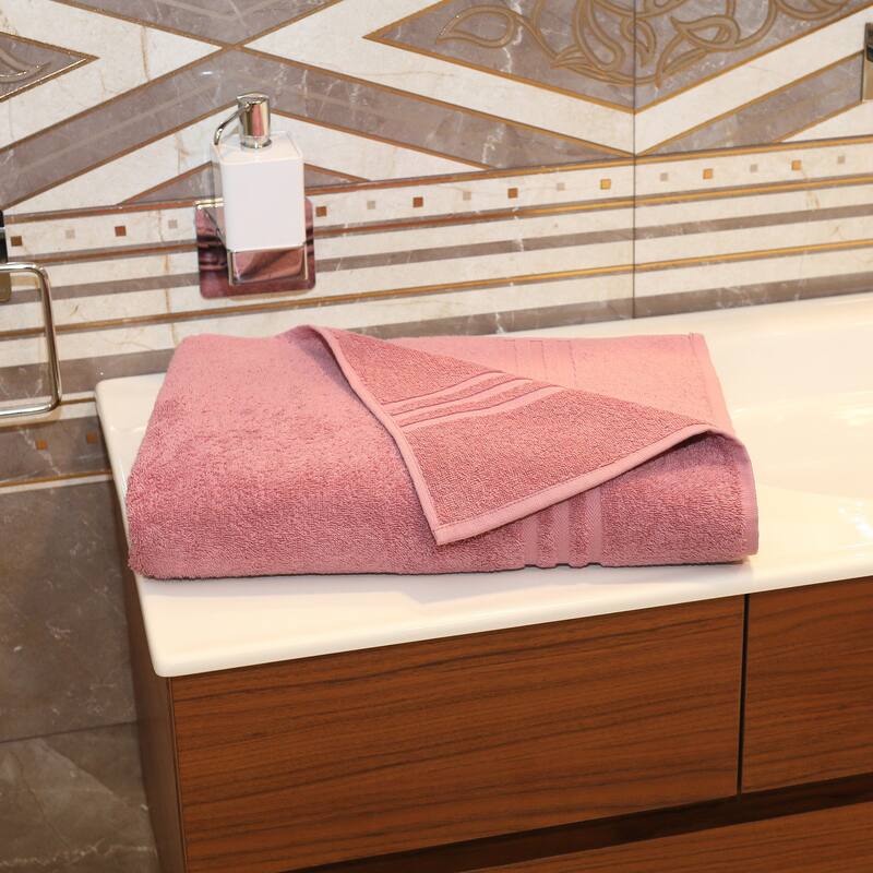 Authentic Hotel and Spa Omni Turkish Cotton Terry Oversized Bath Sheet