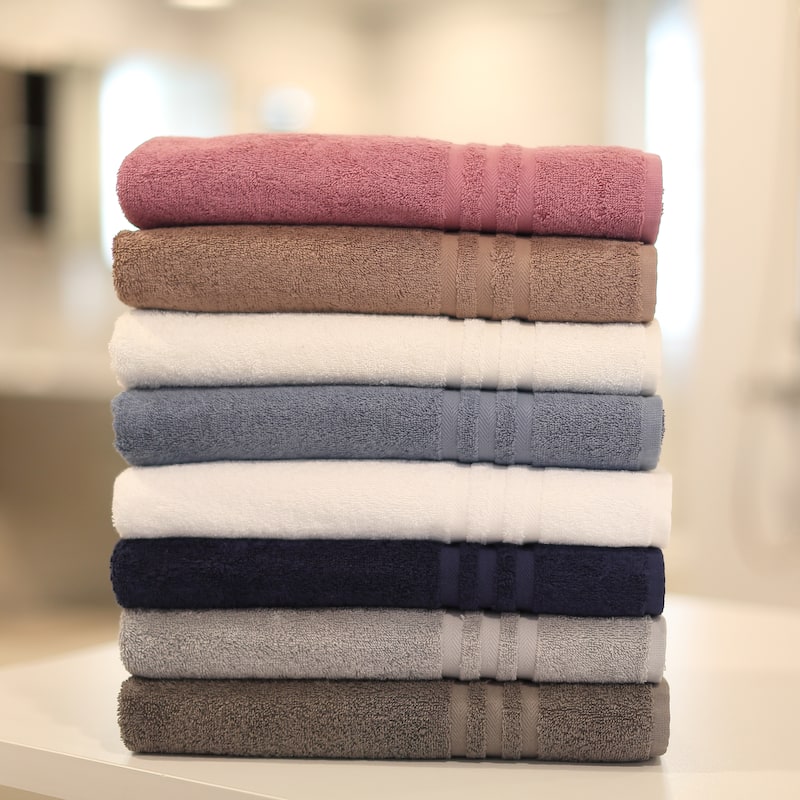 Authentic Hotel and Spa Omni Turkish Cotton Terry Oversized Bath Sheet